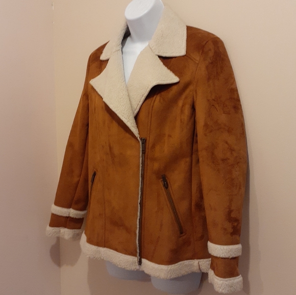 🥿Old Navy Faux Suede Jacket. 🇨🇦 XS - Picture 6 of 15